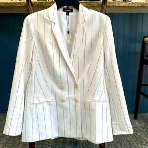 Express pin striped blazer for women